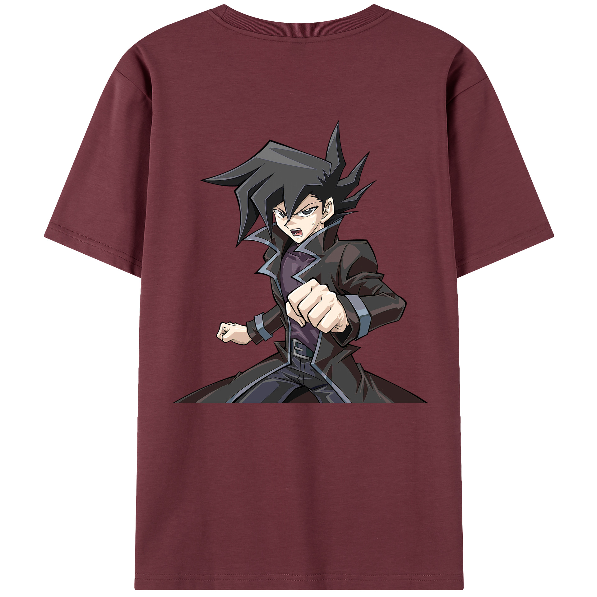 （画像用） 遊☆戯☆王 Yu-Gi-Oh! 綿100％半袖Tシャツ（背面プリント）